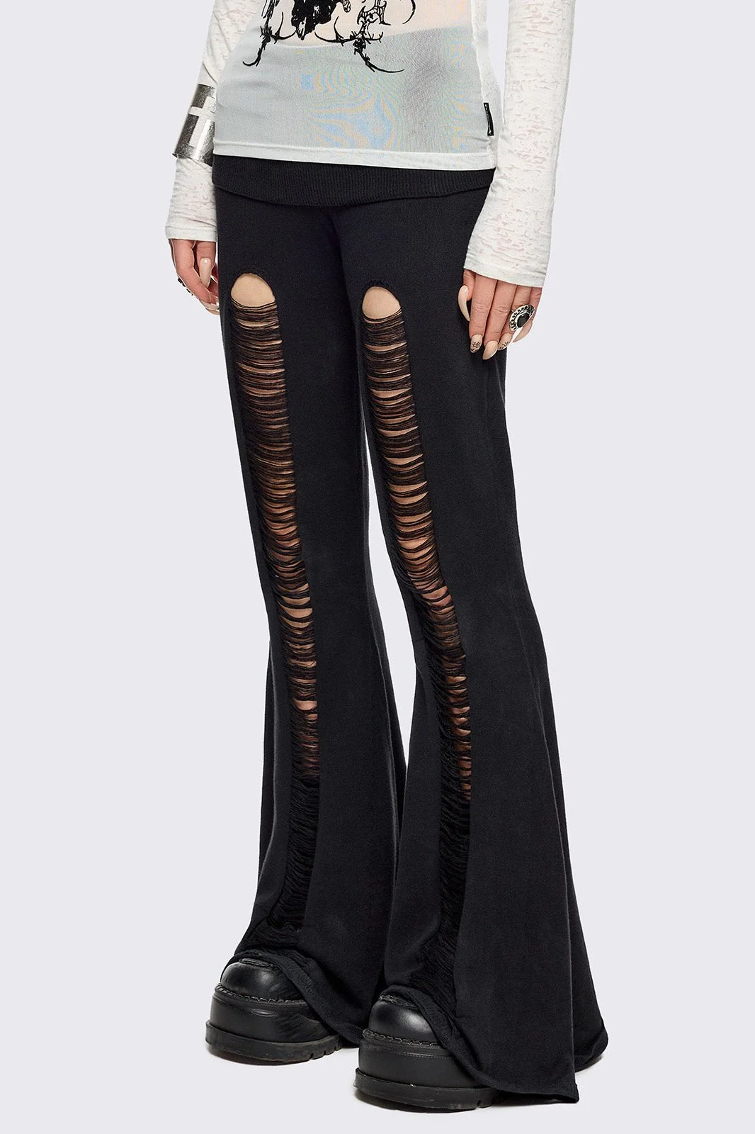 Broken Flare Pants - Image 3
