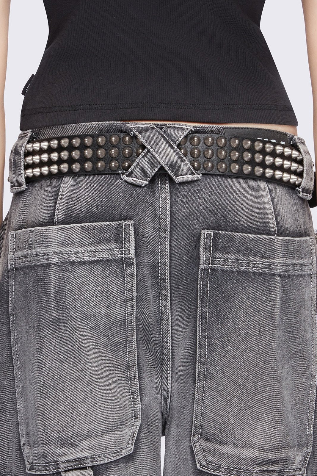 Brutal Spike Studded Belt - Image 3