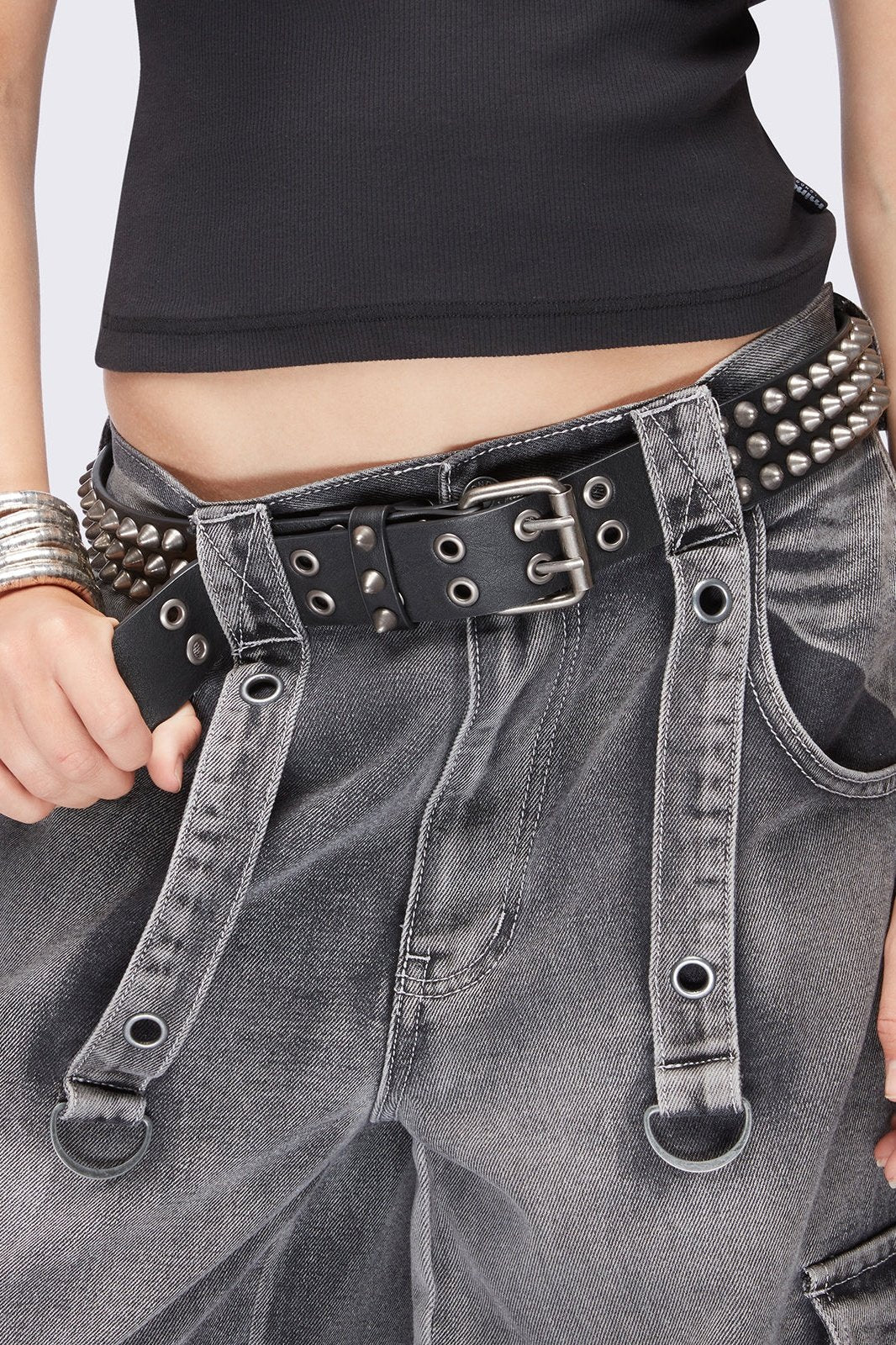 Brutal Spike Studded Belt - Image 4