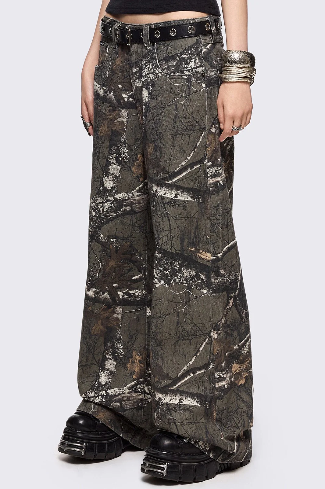 Forest Tree Camo Baggy Jeans - Image 3