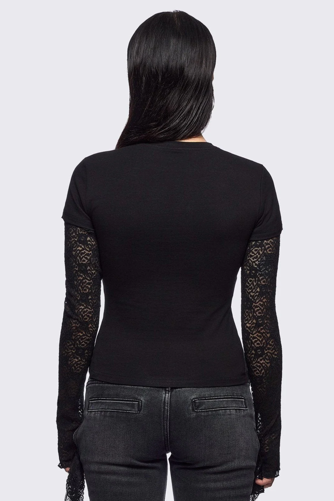 Heartbreaker Layered Baby Tee - Image 5