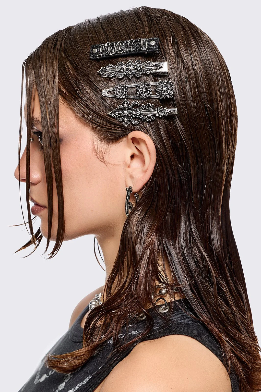 IDGAF Hair Clip Set - Image 3