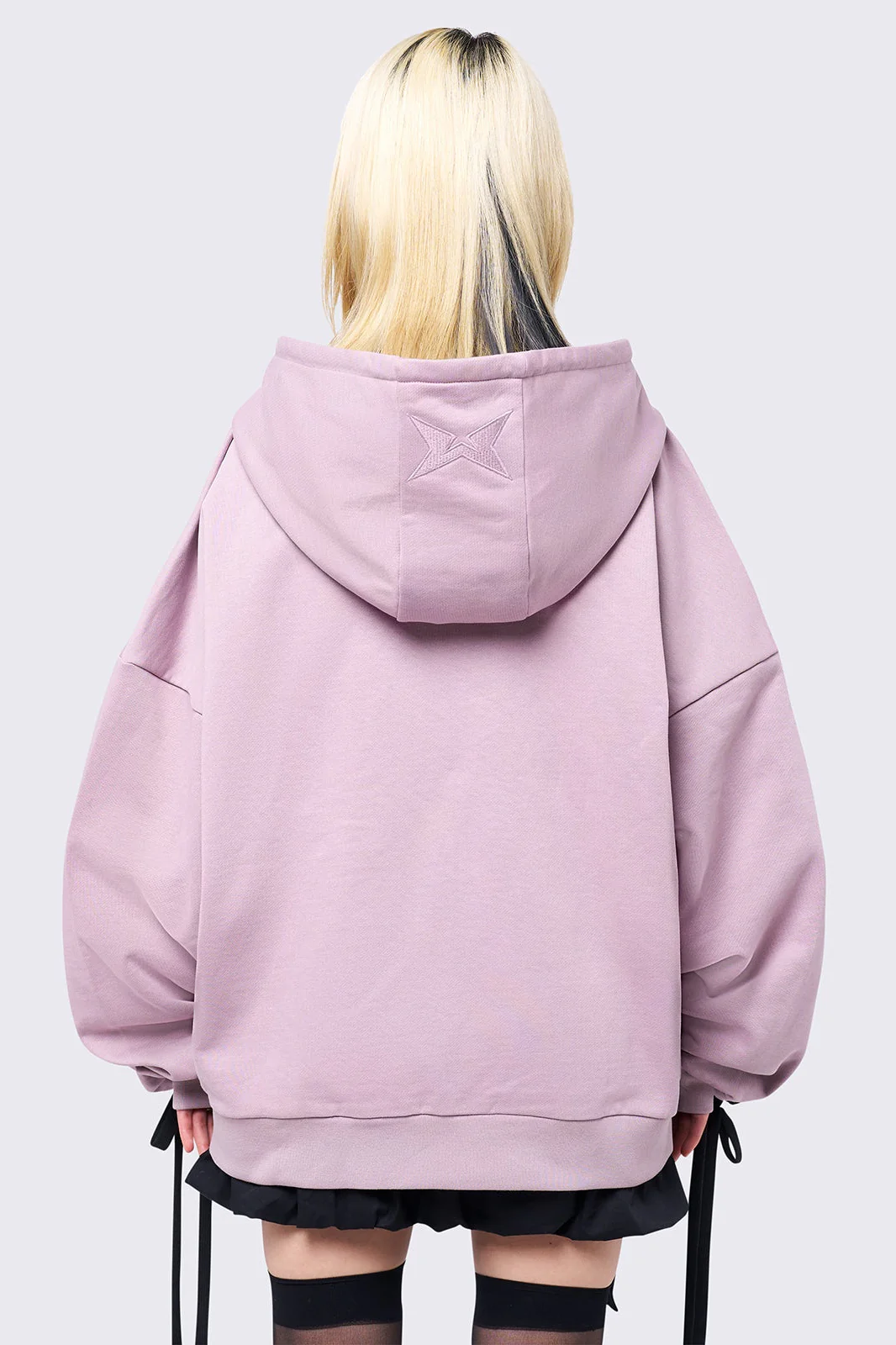 Mia Pink Zip Up Hoodie - Image 3