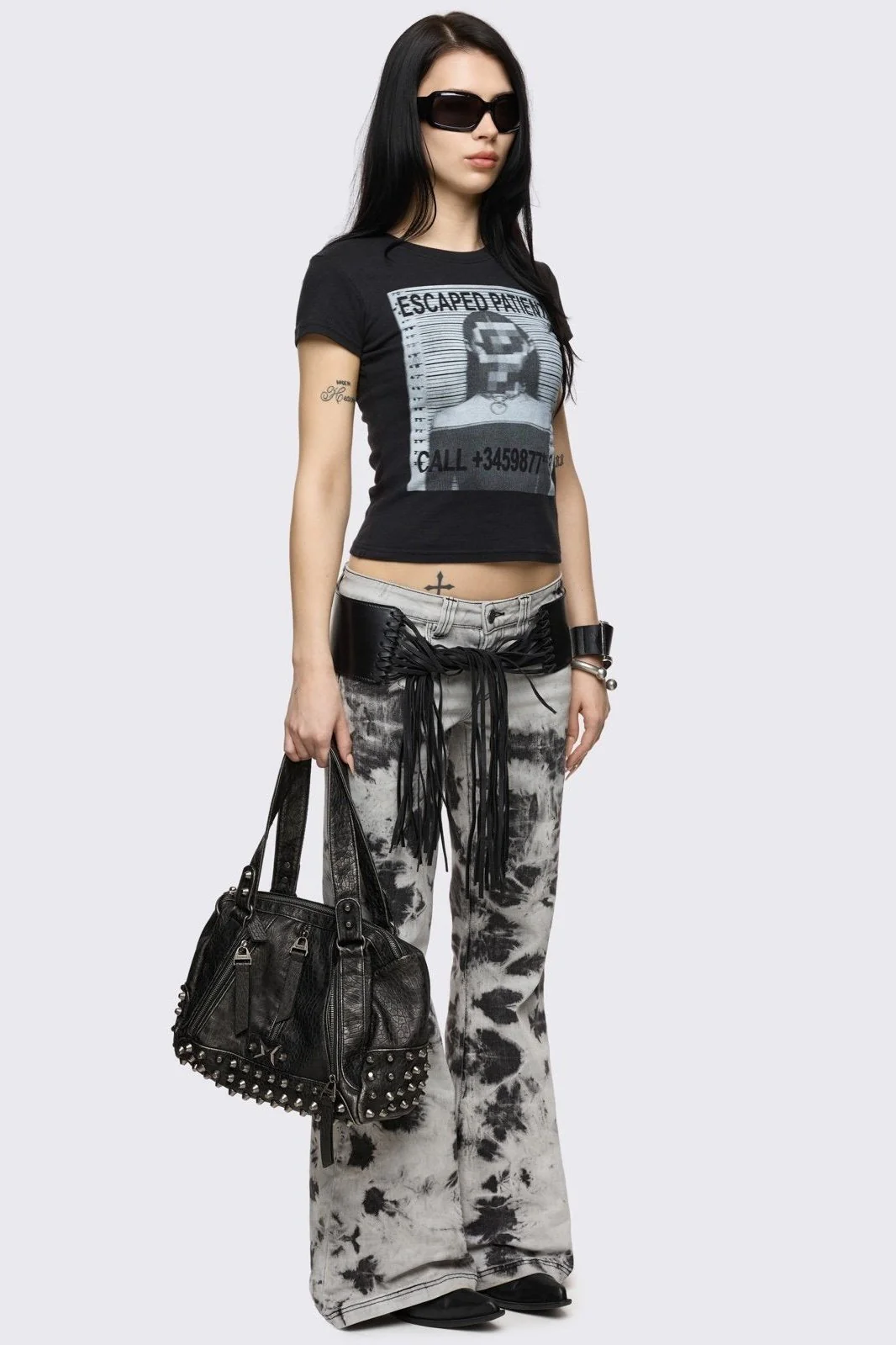 Mugshot Baby Tee - Image 4