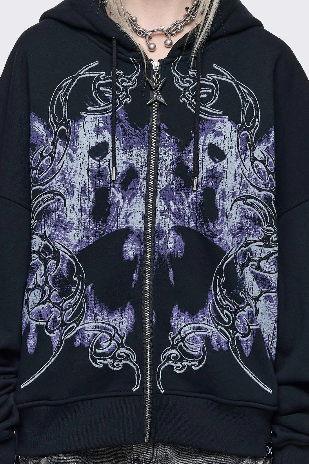 Murmur Zip Up Hoodie - Image 3