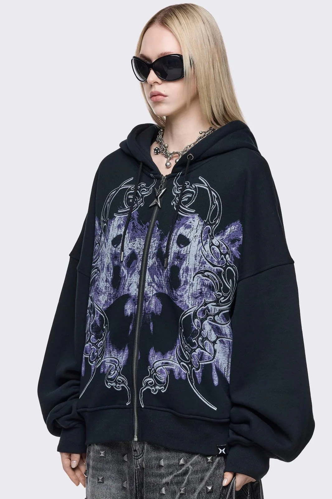 Murmur Zip Up Hoodie - Image 4