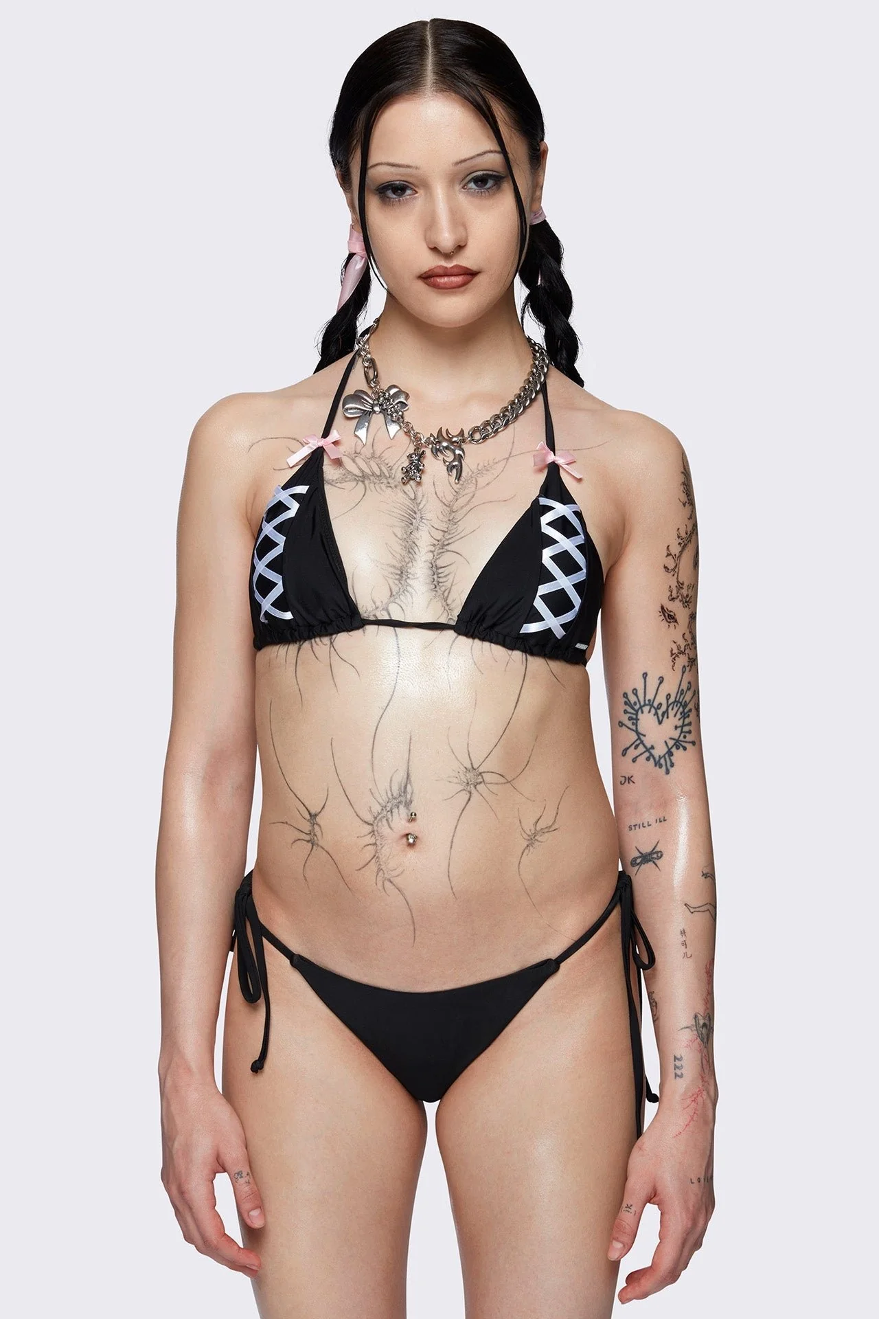 Pami Bows Tie Side Bikini Bottoms - Image 3