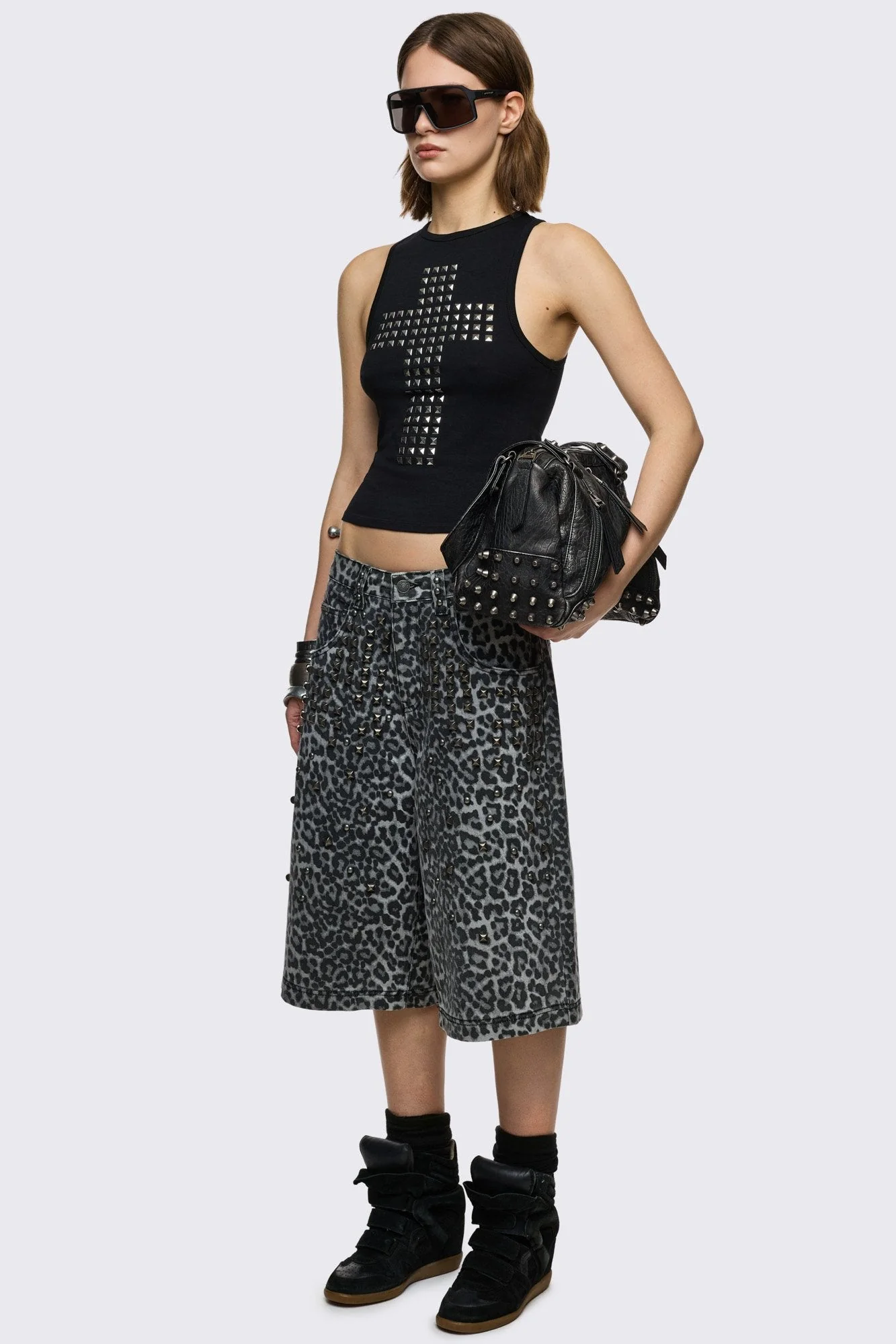 Salvation Slashed Vest Top - Image 5