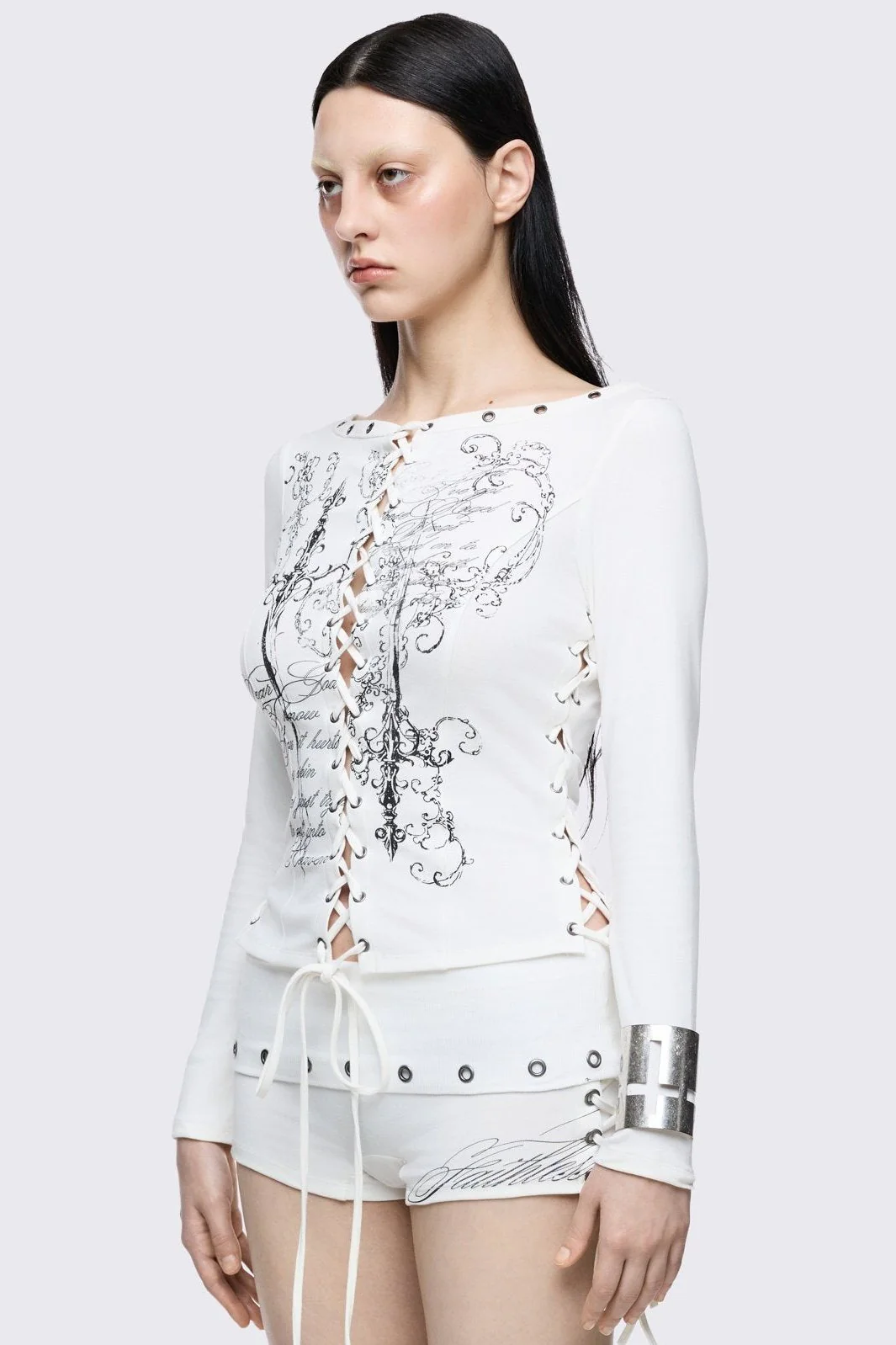 Seraphina Lace-Up Top - Image 6