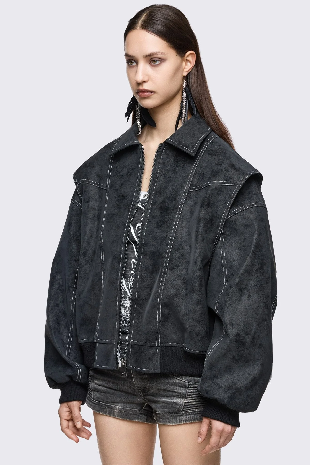 Static Bomber Jacket - Image 6