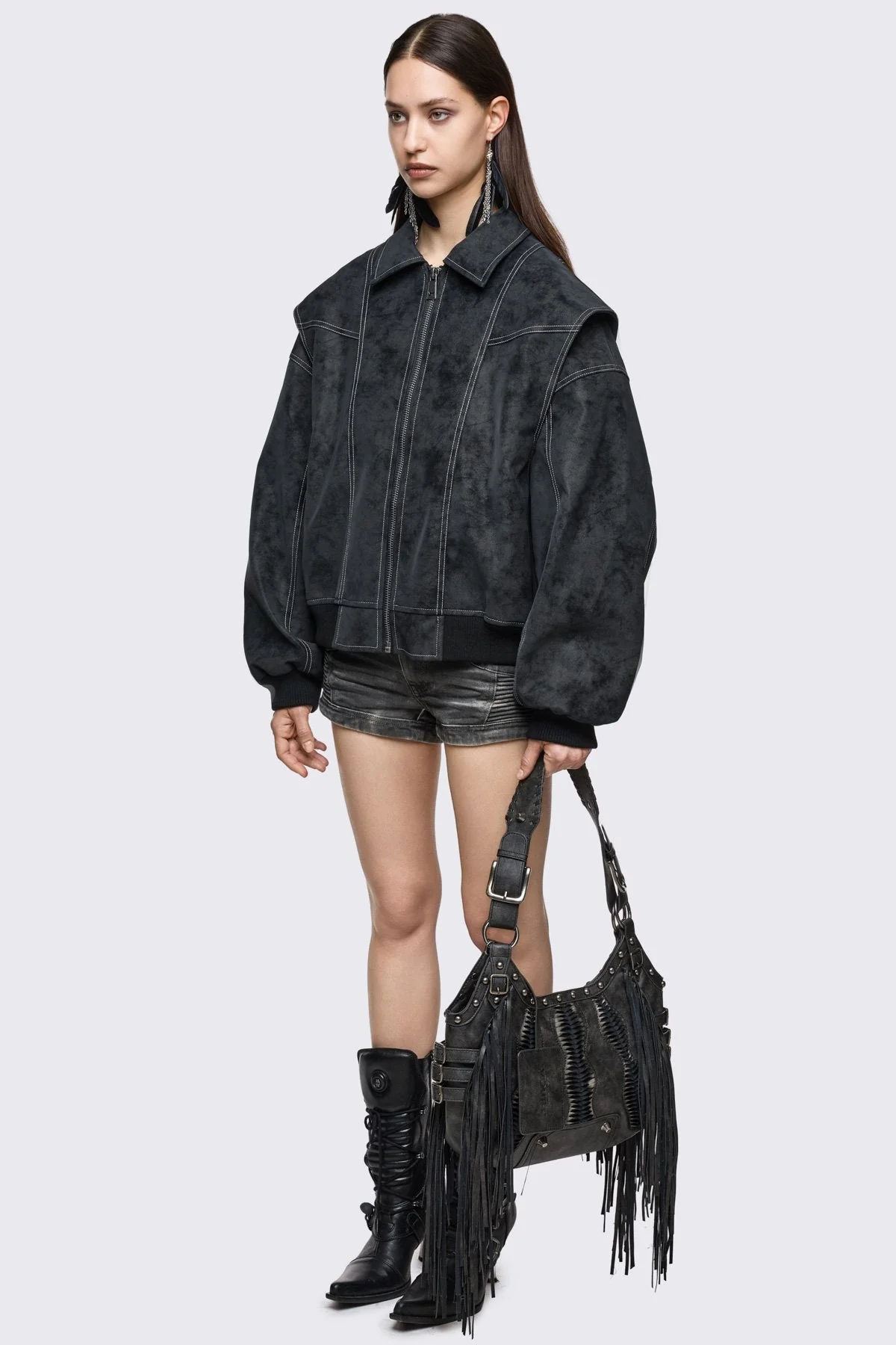 Static Bomber Jacket - Image 8