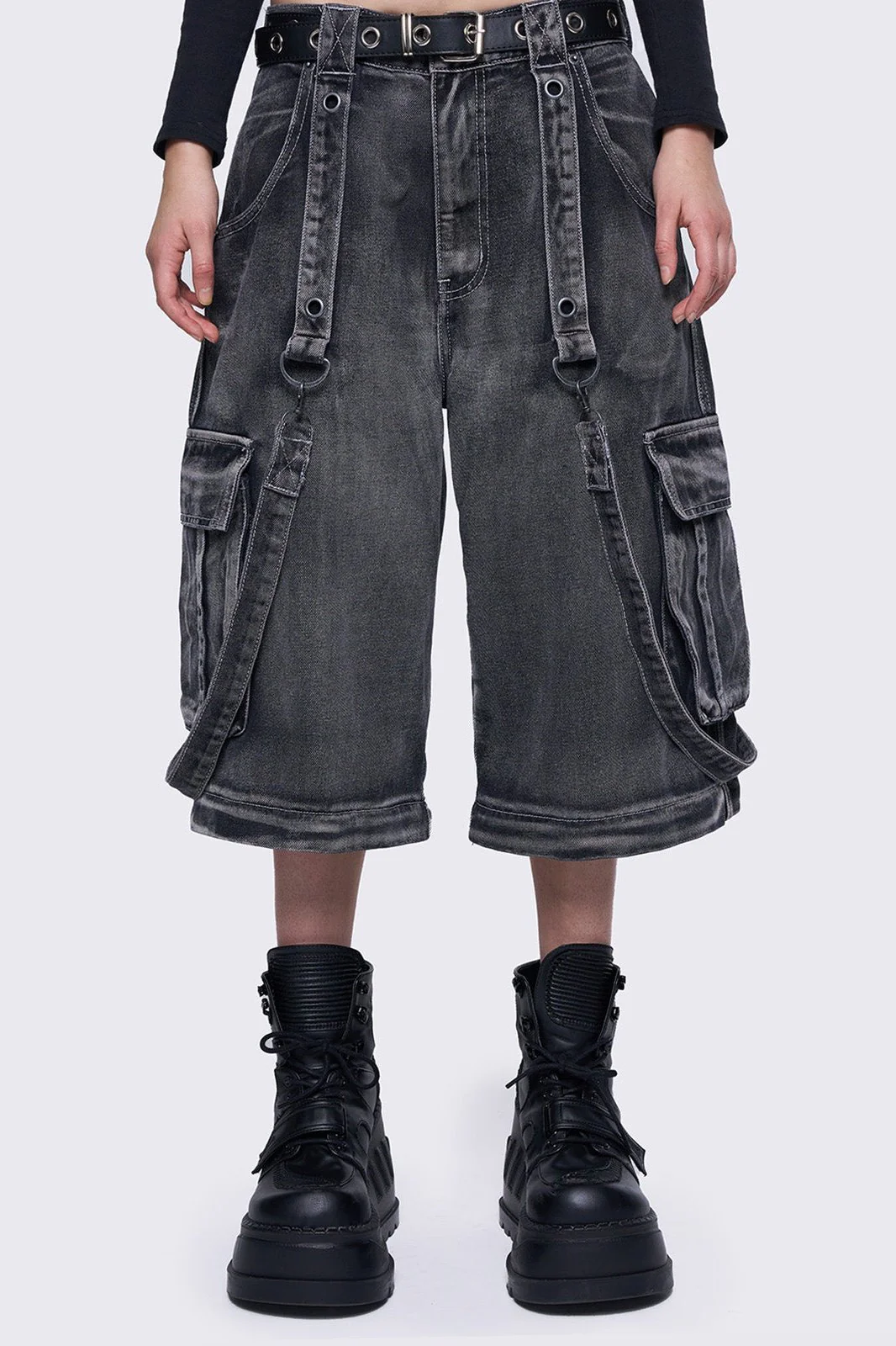 Trek Grey Cargo Jeans - Image 6