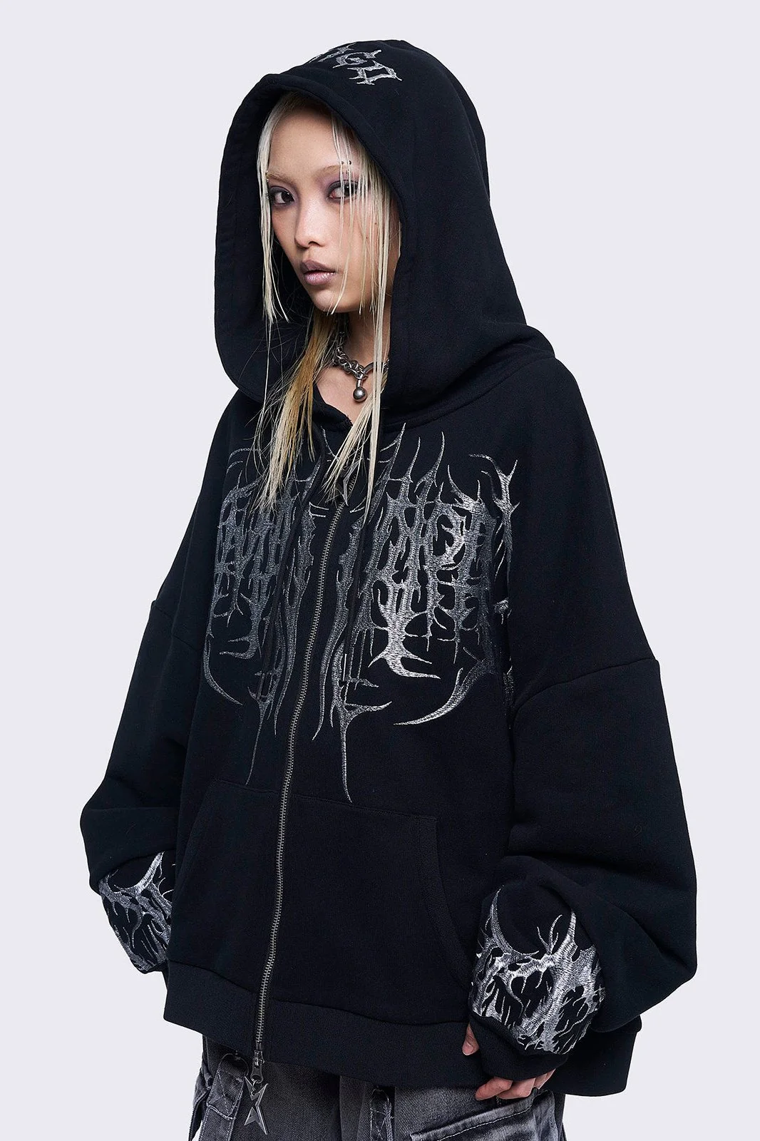 Venom Zip Up Hoodie - Image 5