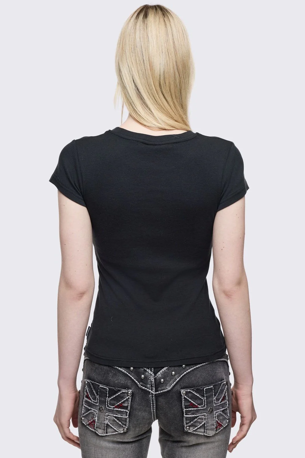 Winged Cross Baby Tee - Image 5