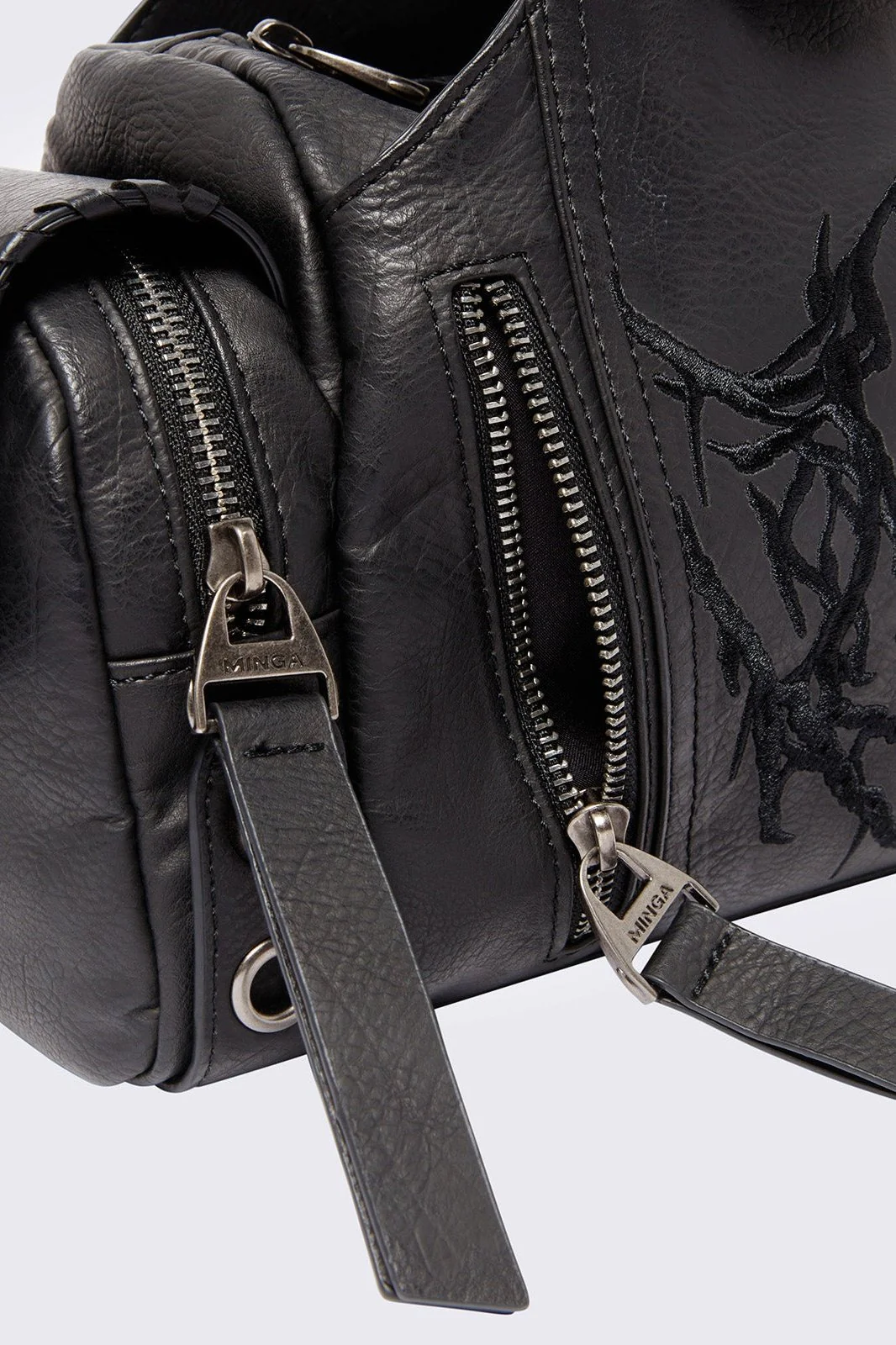 Xyra Vegan Leather Shoulder Bag - Image 3