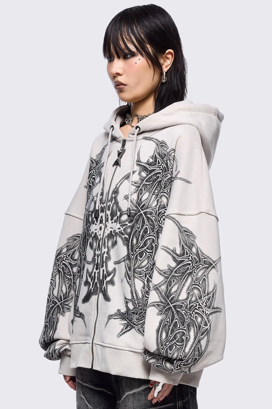 Zyre Zip Up Hoodie - Image 3